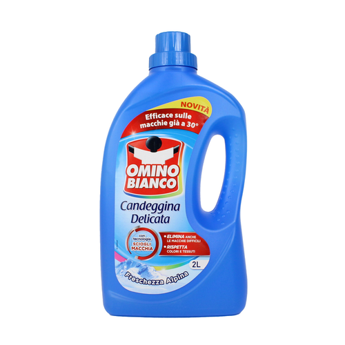 Omino Bianco Candeggina Delicata Freschezza Alpina 2 Lt