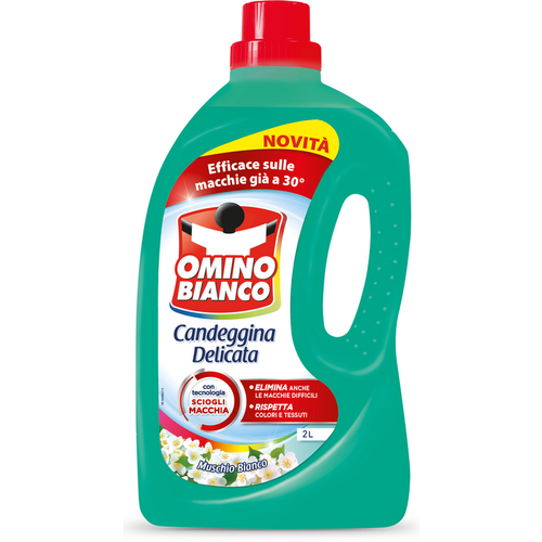 Omino Bianco Candeggina Delicata Muschio Bianco 2 Lt