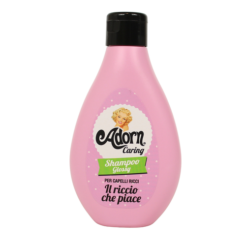 Adorn Vintage Shampoo Glossy Per Capelli Ricci 250ml