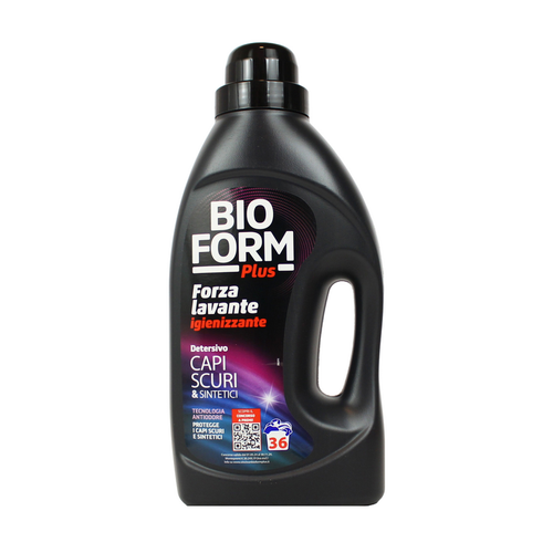 Bioform Plus Detersivo Igienizzante Liquido Bucato Lavatrice Capi Scuri & Sintetici 36 Lavaggi 1625
