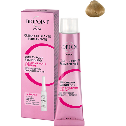 Biopoint 9.3 Biondo Chiarissimo Dorato + Fiala Serum Personal Professional Color Crema Colorante Per…