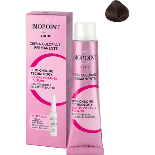 Biopoint 5.41 Castano Chiaro Marrone + Fiala Serum Personal Professional Color Crema Colorante Perma…