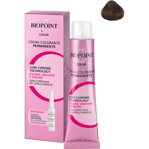 Biopoint 6.41 Biondo Scuro Marrone + Fiala Serum Personal Professional Color Crema Colorante Permane…