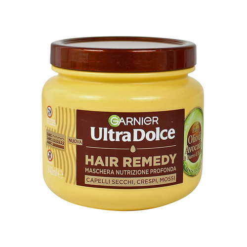 Ultra Dolce Hair Remedy Maschera Ultra Nutriente Capelli Molto Secchi 340 Ml Olio Di Avocato E Burro…