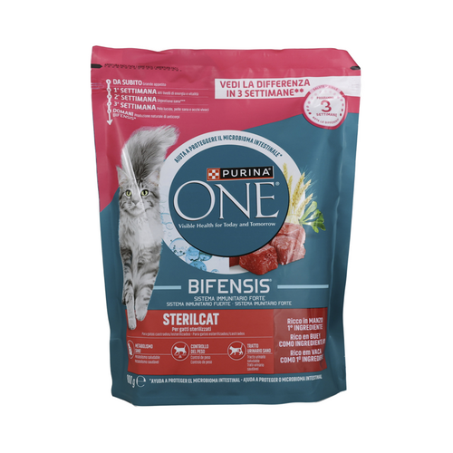 Purina One Sterilcat Manzo & Frumento Busta 800 Grammi