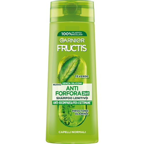 Fructis Shampoo 2in1 Lenitivo Antiforfora Capelli Normali 250 Ml
