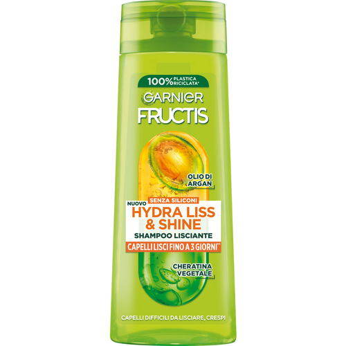 Fructis Shampoo Lisciante Hydra Liss Capelli Crespi Difficili Da Lisciare 250 Ml.