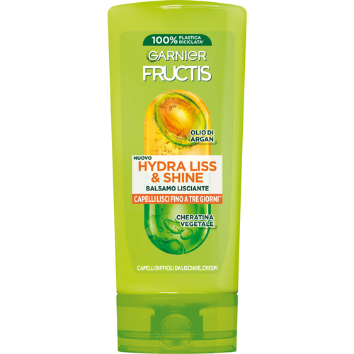 Fructis Balsamo Lisciante Hydra Liss & Shine Capelli Crespi Difficili Da Lisciare 200 Ml.