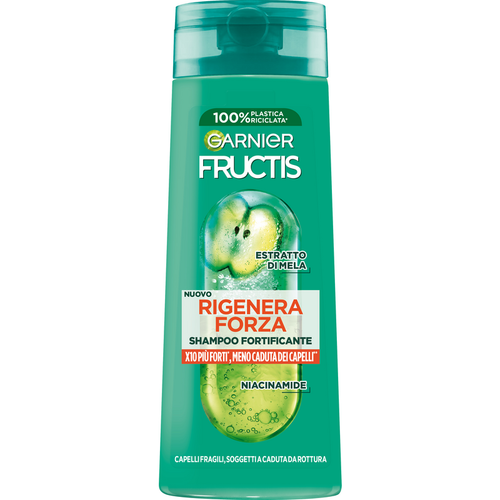 Fructis Shampoo Fortificante Rigenera Forza Capelli Fragili 250 Ml