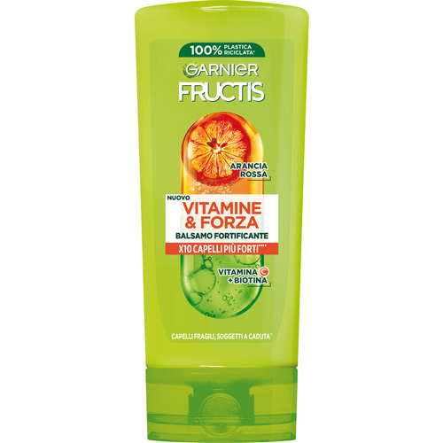 Fructis Balsamo Fortificante Vitamine & Forza Capelli Fragili Soggetti A Caduta 200 Ml