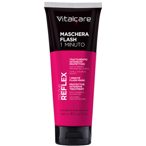Vitalcare Reflex Colour Maschera Flash 1 Minuto Trattamento Intensivo Protettivo Capelli Colorati, M…