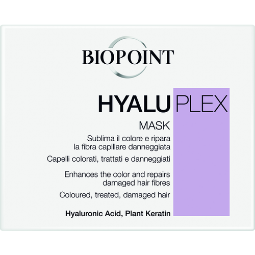 Biopoint Personal Hyaluplex Mask Capelli Colorati, Trattati E Danneggiati 200 Ml