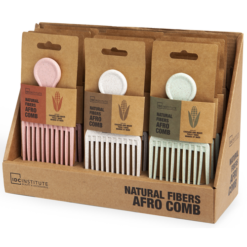 Idc Institute Eco Bio Pettine Afro Colori Assortiti