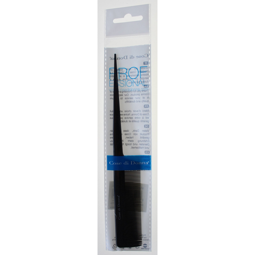 Cose Di Donna Pettine Con Coda Nero Pvc
