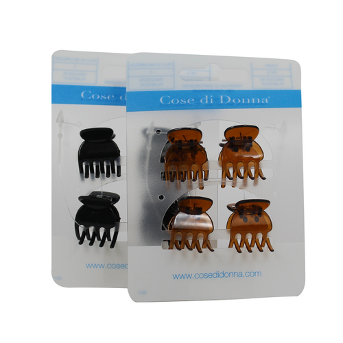 Cose Di Donna Pinza Piccola Per Capelli 4 Pezzi Colori Assortiti