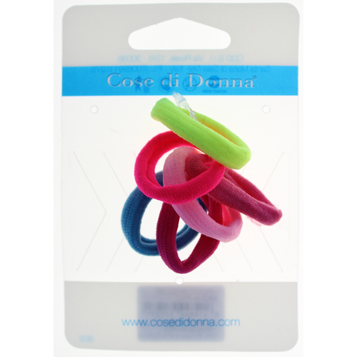 Cose Di Donna Elastico Colorato Per Capelli 6 Pezzi Assortiti