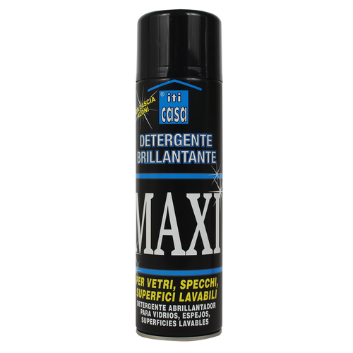 Iticasa Maxy Spray Detergente Brillantante Vetri, Specchi, Superfici Lavabili 500 Ml
