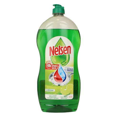 Nelsen Detersivo Liquido Piatti Limone 850 Ml