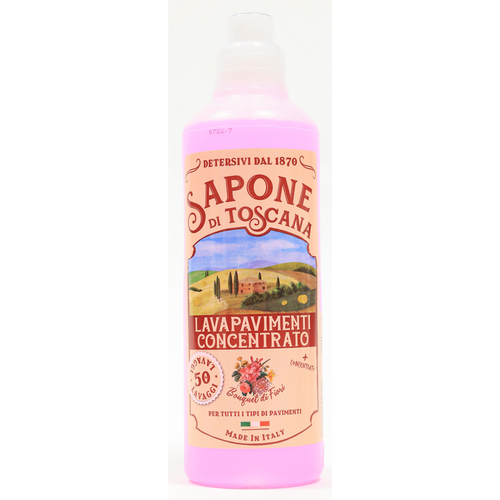 Sapone Di Toscana Lavapavimenti Concentrato Bouquet Di Fiori 50 Lavaggi 1 Litro