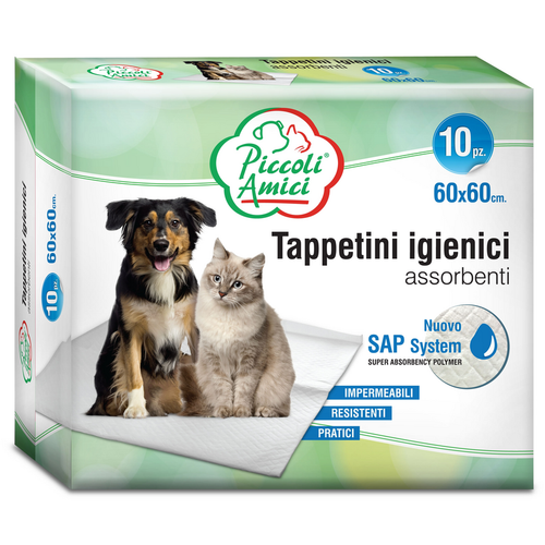 Vitakraft Tappetini Igienici Animali Cane E Gatto Cm 60x60 10 Pz