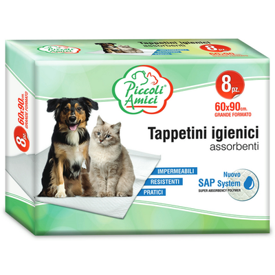 Vitakraft Tappetini Igienici Animali Cane E Gatto Cm 60x90 8 Pz