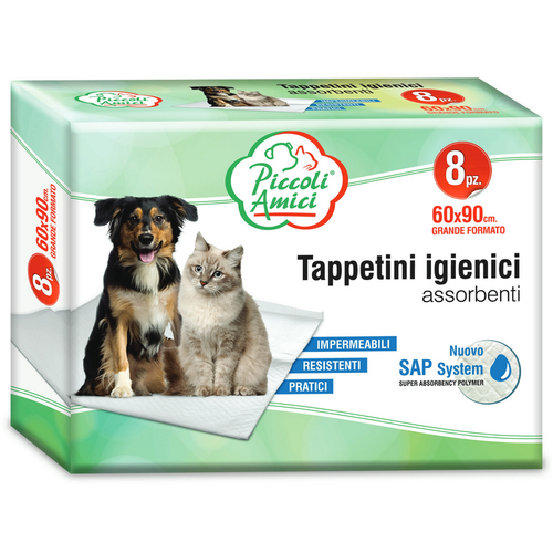 Vitakraft Tappetini Igienici Animali Cane E Gatto Cm 60x90 8 Pz