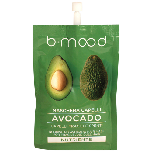 B Mood Maschera Capelli Avocado Nutriente Capelli Fragili E Spenti 30 Ml