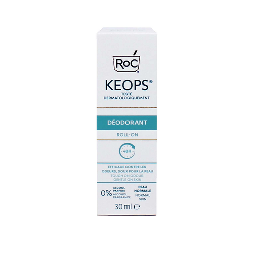 Keops Roc Deodorante Roll-on 48h Pelli Normali 30 Ml