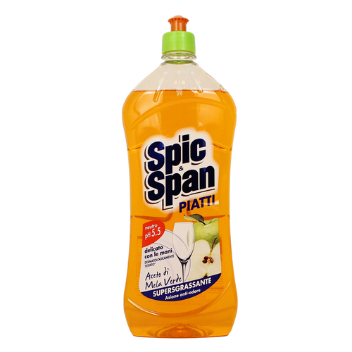 Spic & Span Piatti Aceto Di Mela Verde 1000 Ml