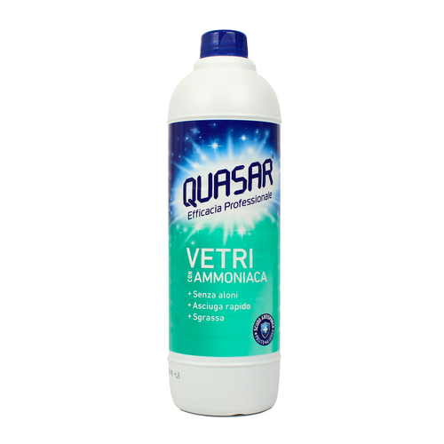 Quasar Vetri Con Ammoniaca Ricarica 580 Ml