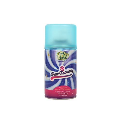 Fresh Aroma Deodorante Matic Pan Di Zucchero Arancia Candita Caramello Vaniglia Ricarica Spray 250 M…