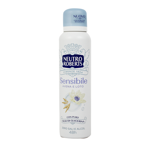 Neutro Roberts Deodorante Sensibile Avena E Loto Spray 150 Ml