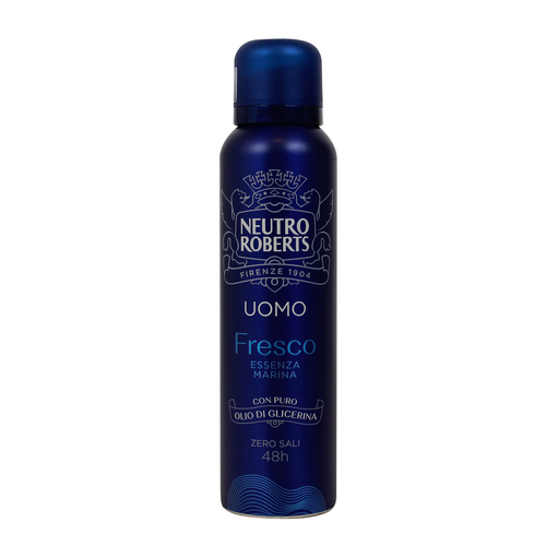 Neutro Roberts Deodorante Uomo Fresco Essenza Marina Spray 150 Ml