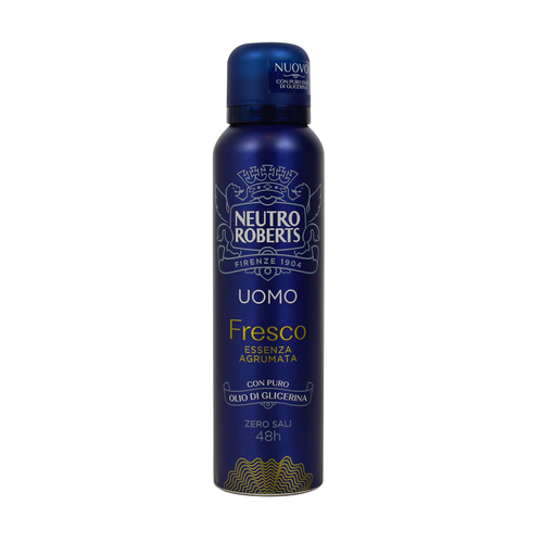Neutro Roberts Deodorante Uomo Fresco Essenza Grumata Spray 150 Ml