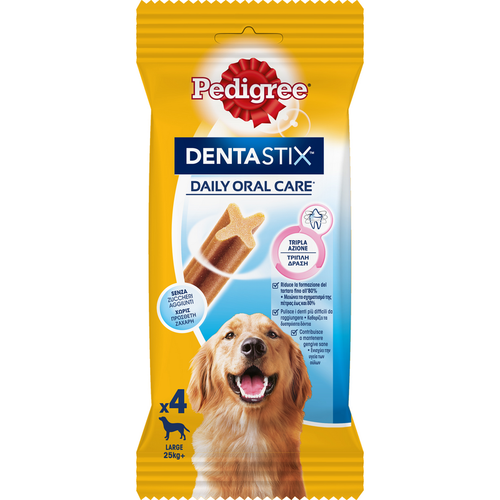 Pedigree Dentastix Dog Large 25 Kg+ Busta 4 Pezzi