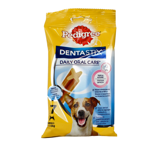 Pedigree Dentastix Dog Small 5-10 Kg Busta 7 Pezzi