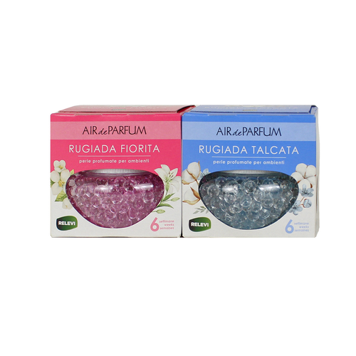 Relevi Eterea Perle Prumate Per Ambienti 110 Grammi Assortite Nelle Profumazioni,  Puro Lino E Petal…