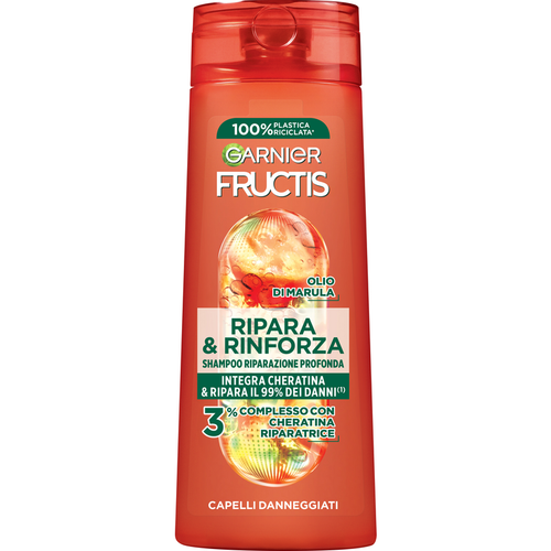 Fructis Shampoo Ripara & Rinforza Capelli Danneggiati 250 Ml
