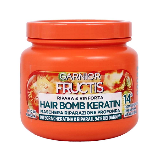 Fructis Maschera Capelli Ripara & Rinforza Capelli Danneggiati 320 Ml