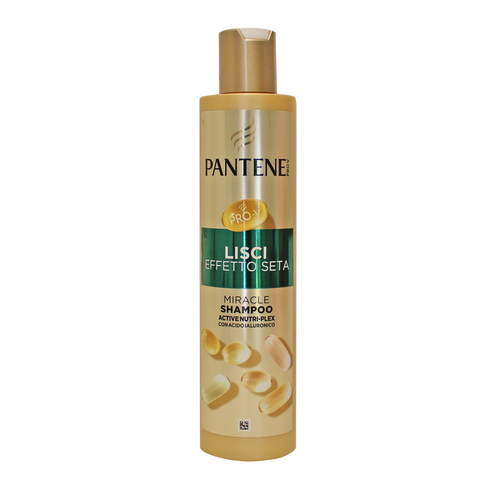 Pantene Nutri Plex Miracle Serum Shampoo Lisci Effetto Seta Con Acido Ialuronico 250 Ml