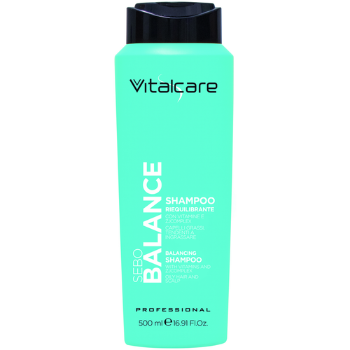 Vitalcare Sebo Balance Shampoo Riequilibrante Con Vitamine E Zjcomplex 500 Ml