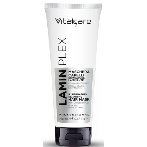 Vitalcare Lamin Plex Maschera Capelli Riparatore Laminante Capelli Opachi E Danneggiati 190 Ml
