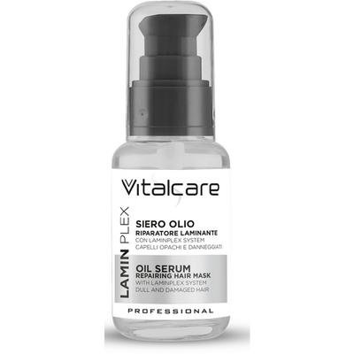 Vitalcare Lamin Plex Siero Olio Riparatore Laminante Capelli Opachi E Danneggiati 50 Ml