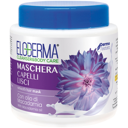 Eloderma Maschera Capelli Lisci Con Olio Di Macadamia 500 Ml