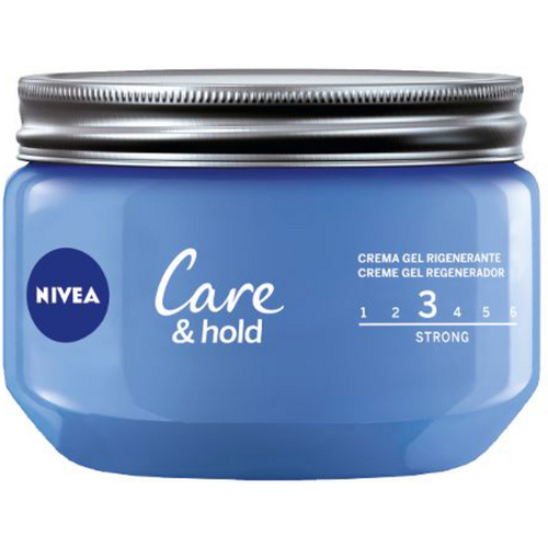 Nivea Styling Care & Hold Crema Gel Strong Rigenerante Vaso 150 Ml