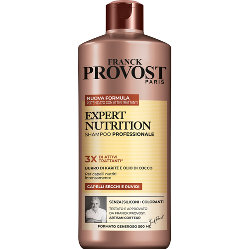 Provost Shampoo Professionale Expert Nutrition Capelli Secchi E Ruvidi 500 Ml