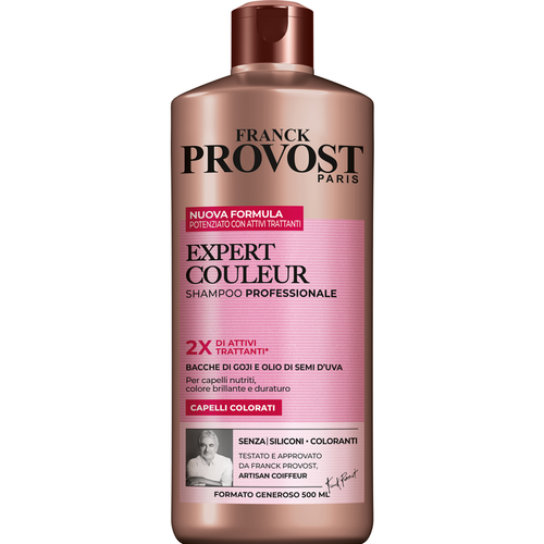 Provost Shampoo Professionale Expert Couleur Capelli Colorati 500 Ml