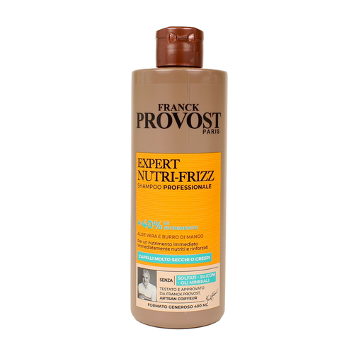 Provost Shampoo Senza Solfati Expert Nutri Frizz Cappelli Molto Secchi O Crespi 400 Ml