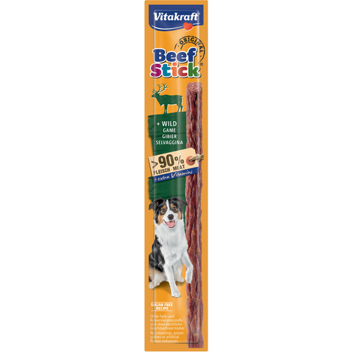 Vitakraft Dog Beef Stick Con Selvaggina 12 Grammi