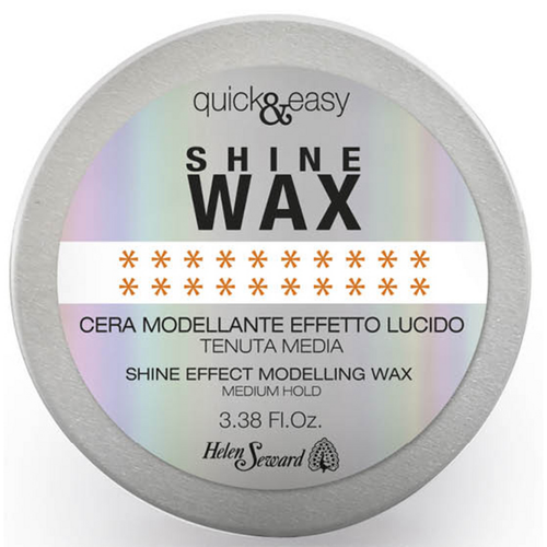 Helen Seward Quick & Easy Styling Shine Wax Cera Modellante Effetto Lucido Tenuta Media 100 Ml